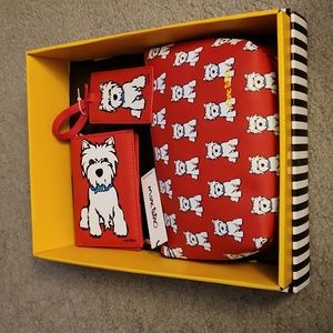 Marc Tetro Westie Dog Gift Box Pouch Tag